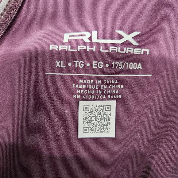 RLX Ralph Lauren Women's XL Printed Racerback Sleeveless Tennis Dress NWT - Picture 11 of 12